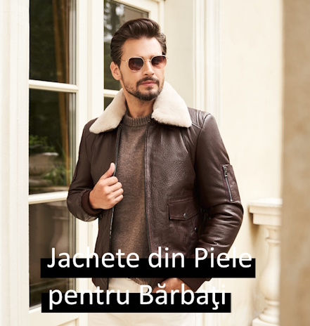 Jachete și Geci din Piele pentru Bărbați
