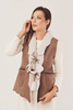 Vestă damă shearling din piele de miel – căldură naturală