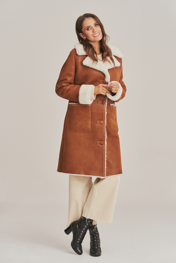 Cojoc damă din piele de miel