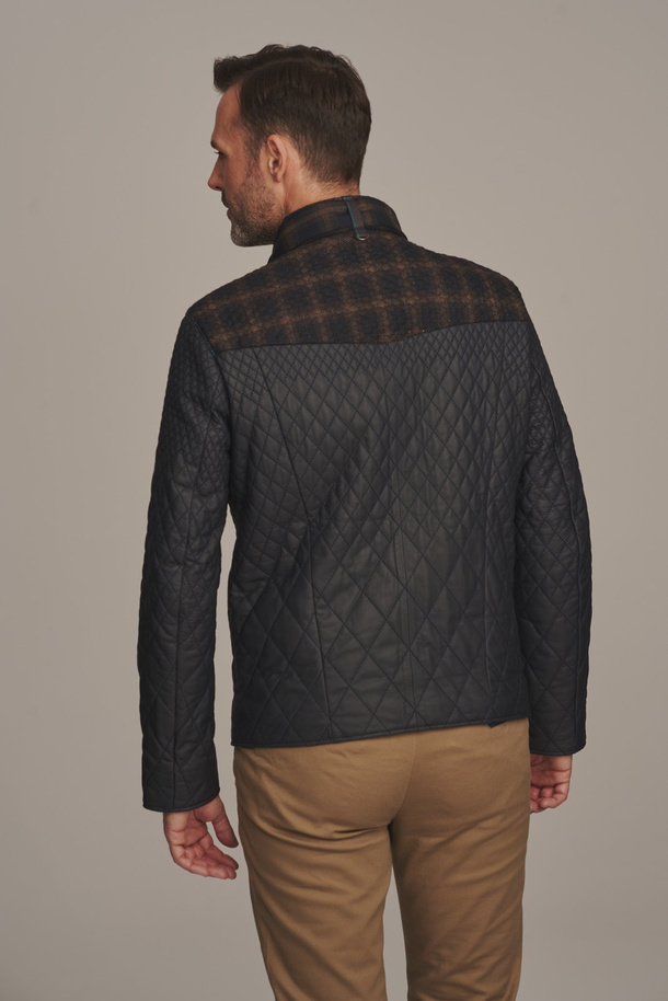 Geacă de piele bărbați grafit – Eleganță și confort într-un design modern pentru sezonul rece