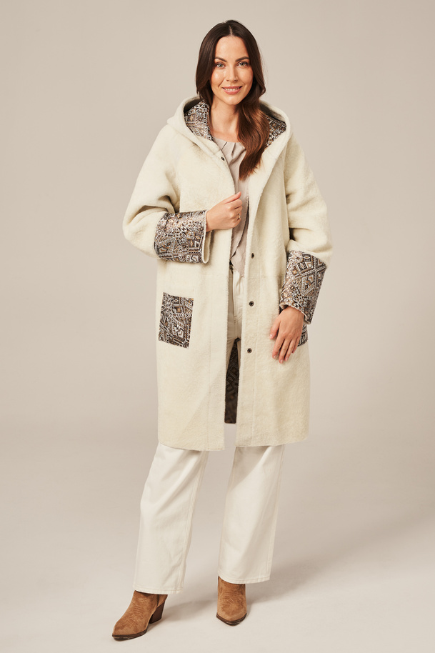 Haină din piele de miel