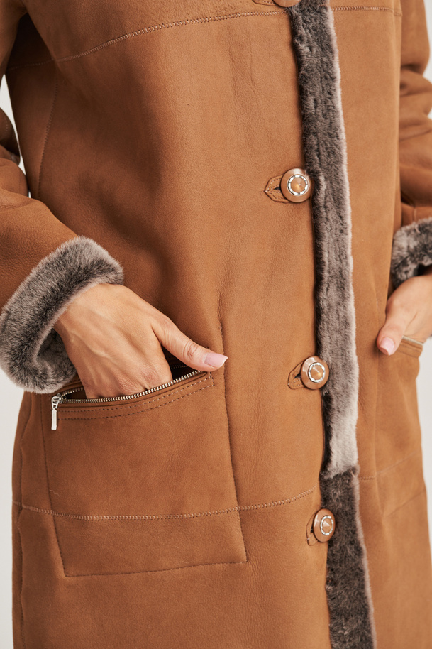 Cojoc reversibil damă naturală